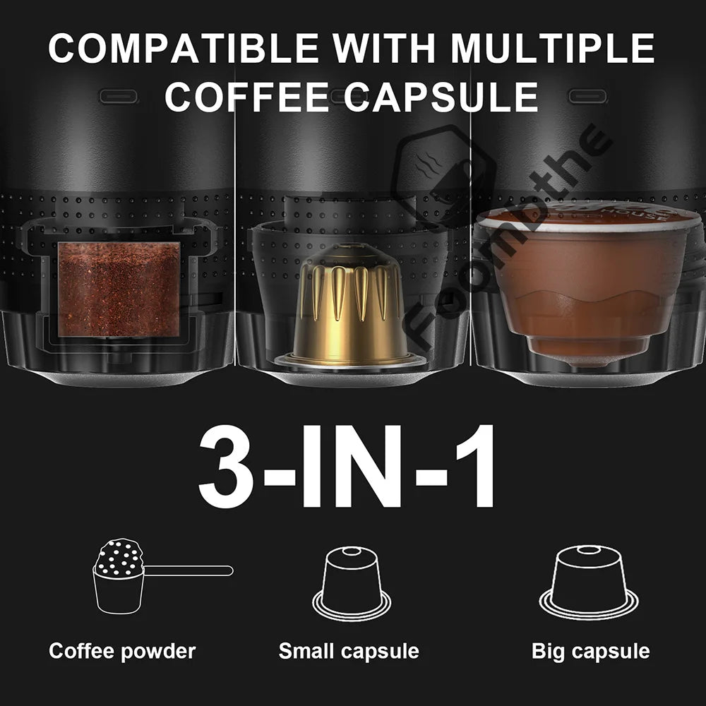 Cafetera electrica Portable Espresso