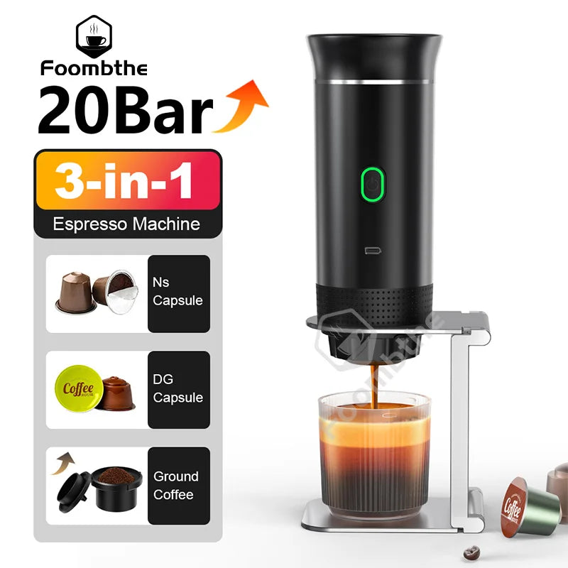 Cafetera electrica Portable Espresso