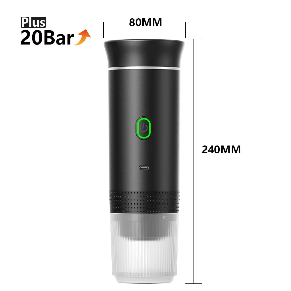 Cafetera electrica Portable Espresso
