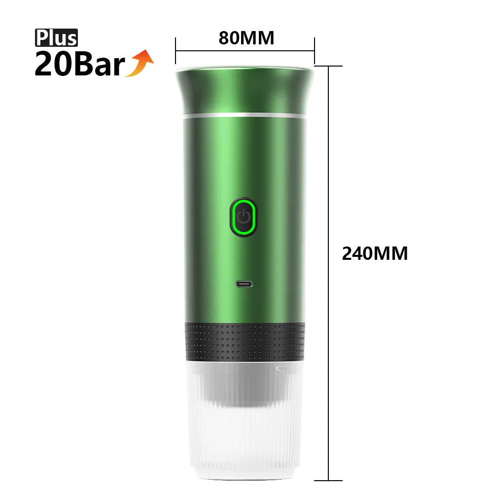 Cafetera electrica Portable Espresso