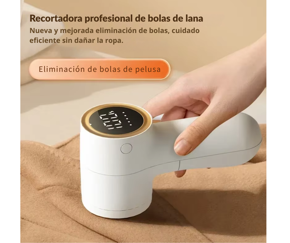 Removedor de pelusas electrico